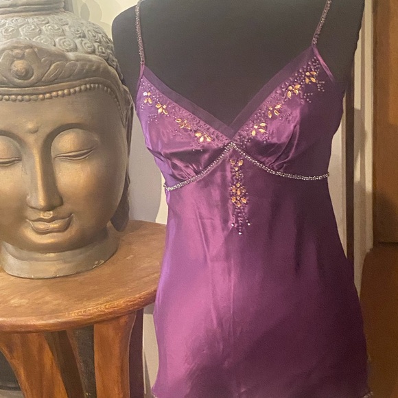 Luxe by Arden B Beaded Tank Top and Kimono Jacket - Picture 5 of 13